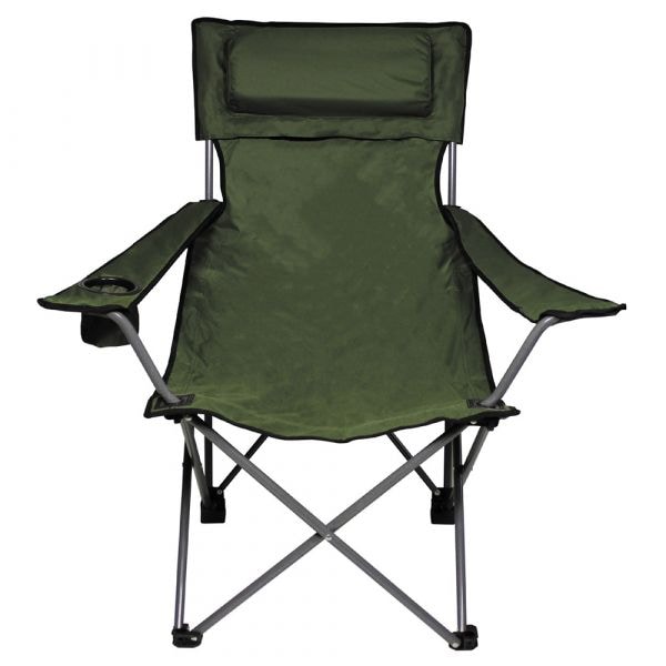 MFH Folding Chair Deluxe olive