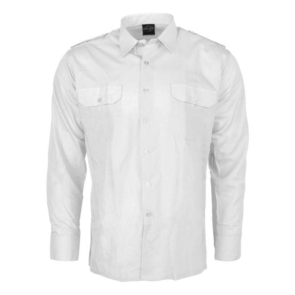 Service Shirt Long Sleeve white