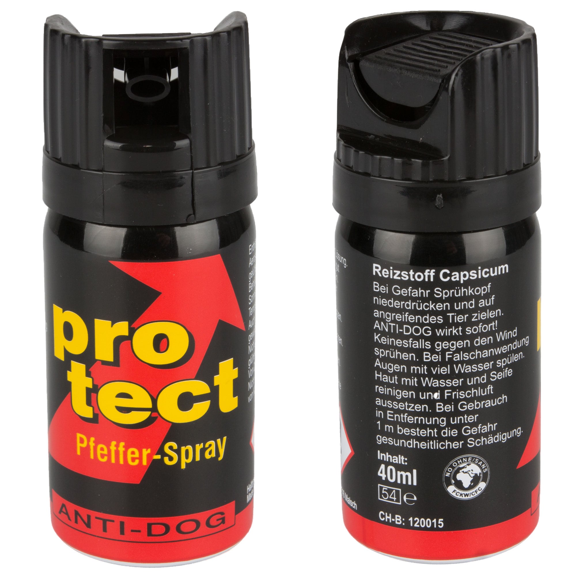 Cono ProTect Anti-Dog de 15 ml spray de pimienta