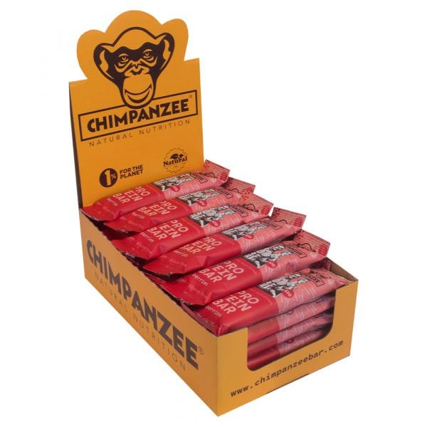 Chimpanzee Bar Organic Protein Bar Currant 25-Pack