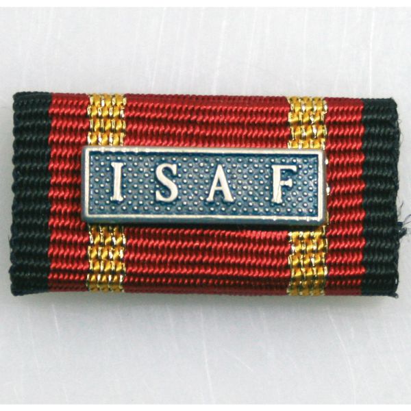 Service Ribbon Deployment Operation ISAF silver