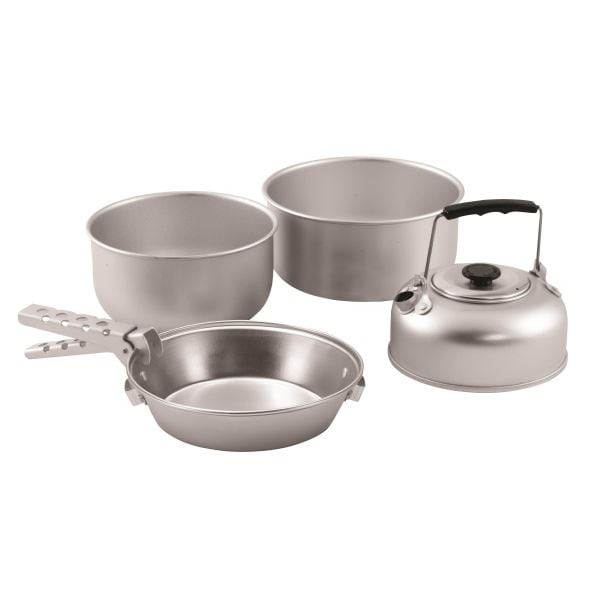 Easy Camp Cooking Set Adventure L silver