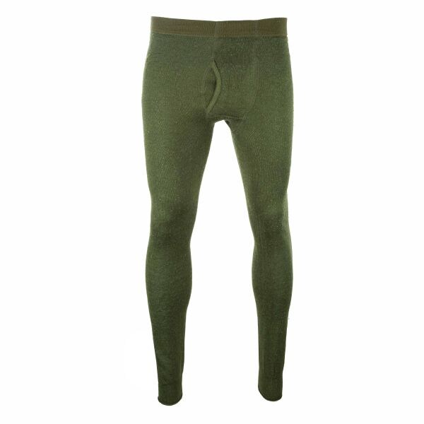 Used Woolpower Long Underwear KSK 200 green