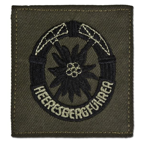 Army mountain guide insignia textile