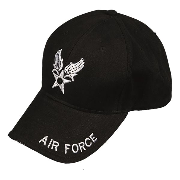 Baseball Cap AIR FORCE black