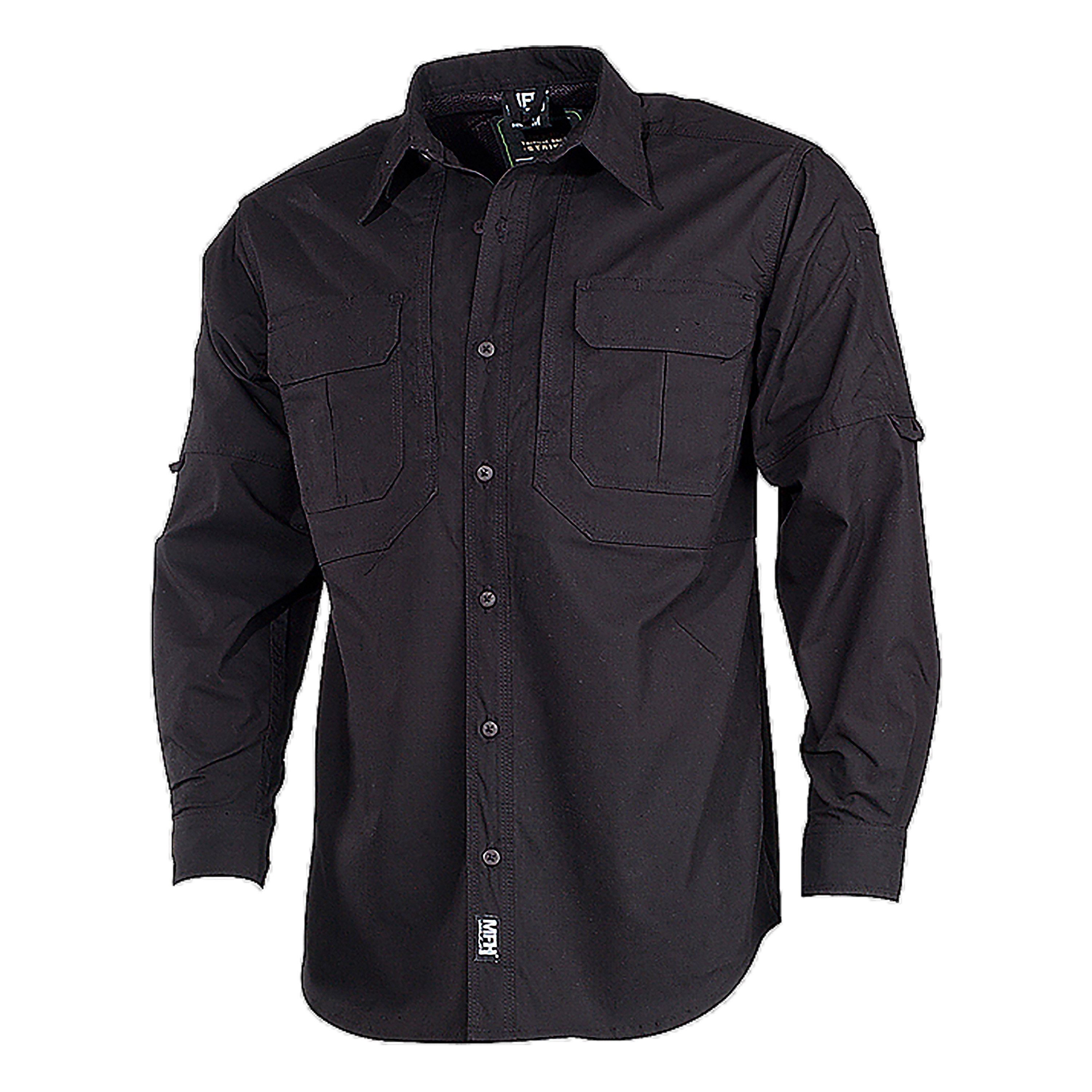 Purchase the MFH Tactical Long Arm Shirt Strike black by ASMC