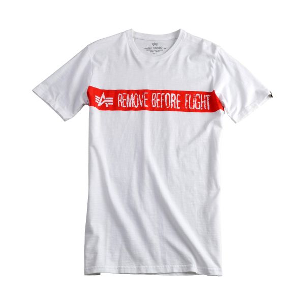 Alpha Industries T-Shirt RBF white
