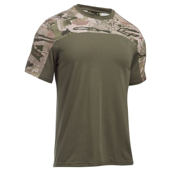 Under Armour T-Shirt Tac Combat Tee desert sand