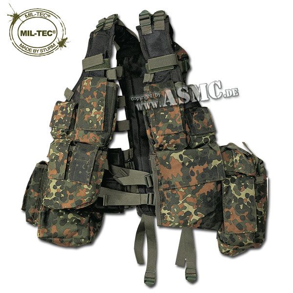 Commando RSA Vest flecktarn