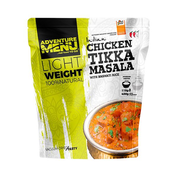 Adventure Menu Lightweight Chicken Tikka Masala with Basmati Ric