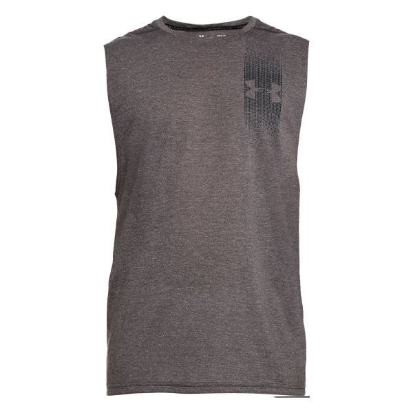 Under Armour Tank Top Threadborne Graphic Muscle brown