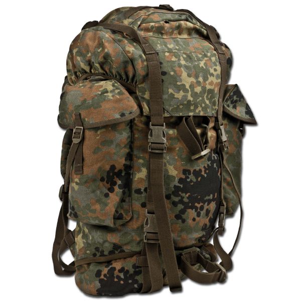 Purchase the German Army Combat Backpack Used flecktarn by ASMC