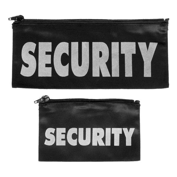 Security Chest & Back Patch Set with Zippers