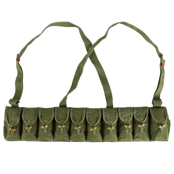Used 10 Pouch VietCong Bandolier