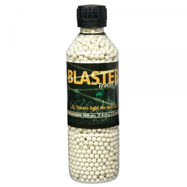 ASG Tracer Airsoft BBs Blaster Tracer 0.25g 6mm 3300 Shot white