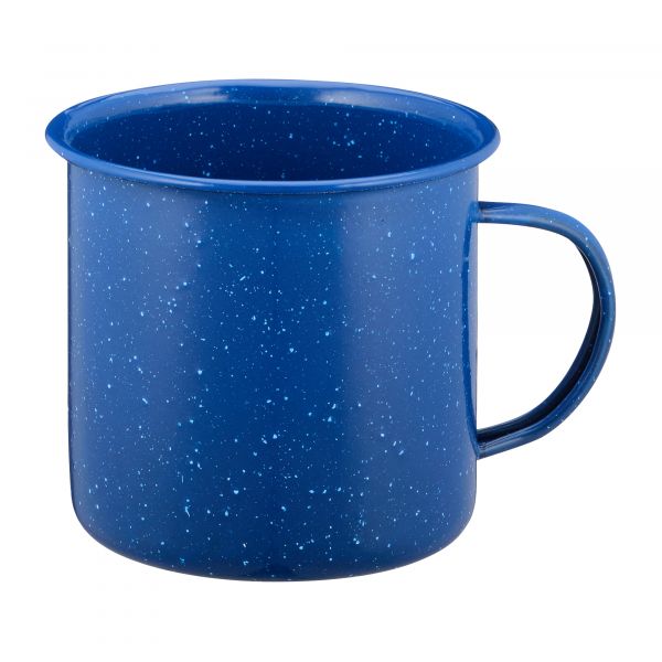 Enamel Mug Western 680 ml blue