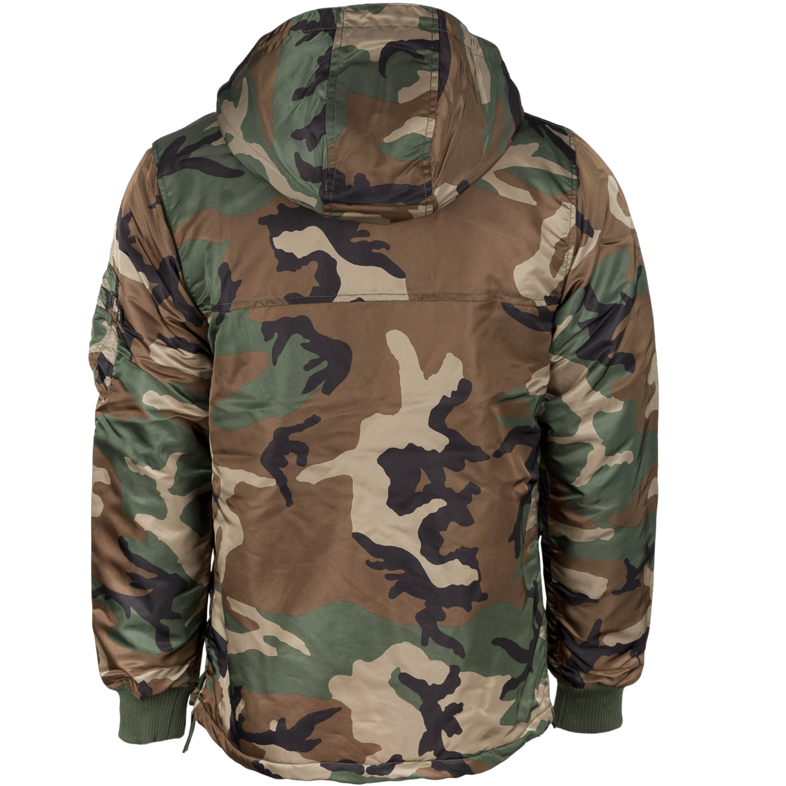 Purchase the Alpha Industries Anorak HPO woodland camo by ASMC