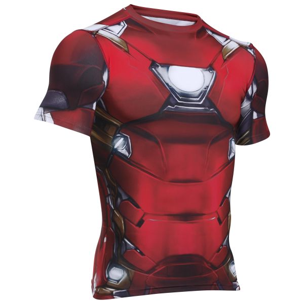 Under Armour Shirt Iron Man Suit