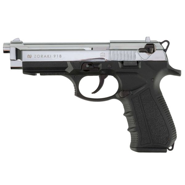 Zoraki Pistol 918 Chrome Special Edition 9 mm P.A.K.