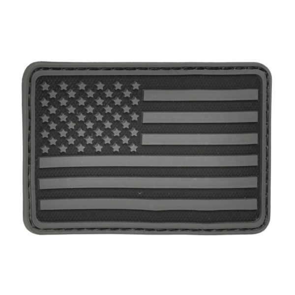 3D-Patch Hazard 4 USA Flag Left black