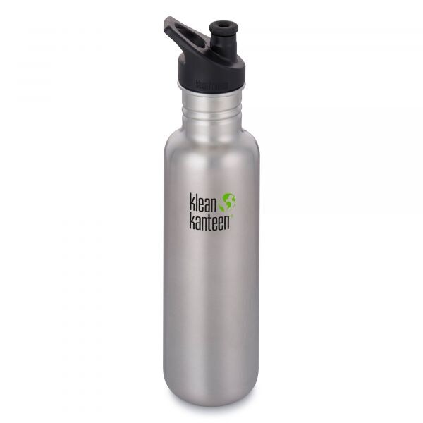 Klean Kanteen Drink Bottle Classic 800 ml Brushed Stainless