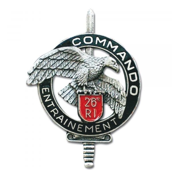 French Insignia Commando CEC 26e RI