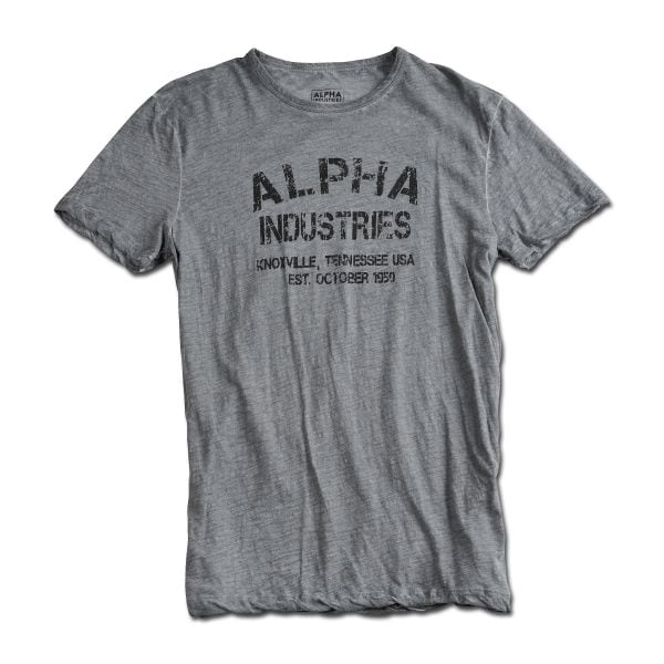 Alpha Industries War Industries Clothing Shirts gray | Desert T-Shirt | Alpha Desert Shirts | War T-Shirt | | gray Men