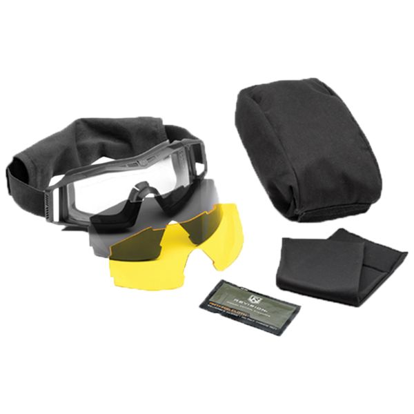 Revision Goggles Wolfspider Deluxe black/yellow lens