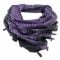 Shemag black/purple 110 x 110 cm