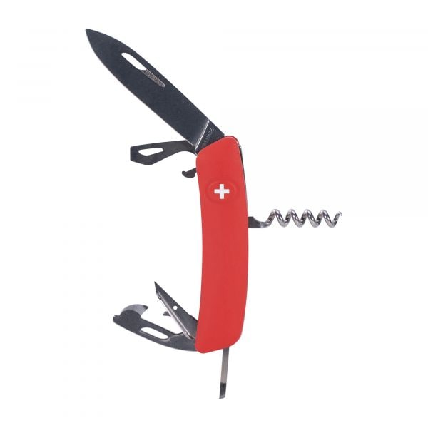 SWIZA Swiss Pocket Knife D02 6 Function red