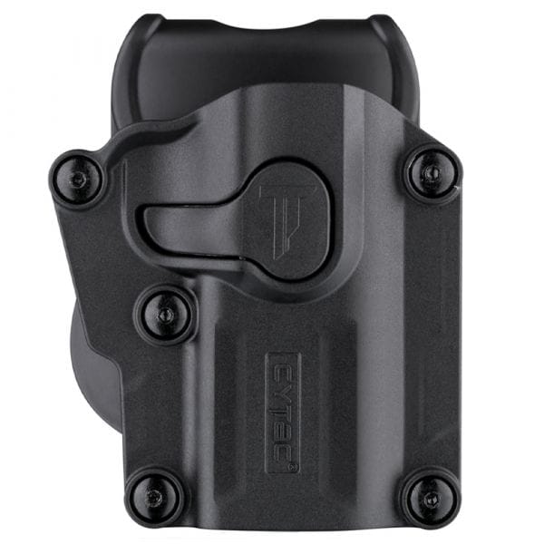 Details about   Cytac Universal Tactical Adjustable OWB Holster Right Hand Mega Fit Black NEW 