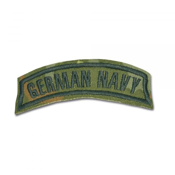 German Navy Tab flecktarn/black