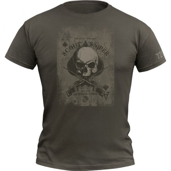 720gear T-Shirt Scout Sniper army olive