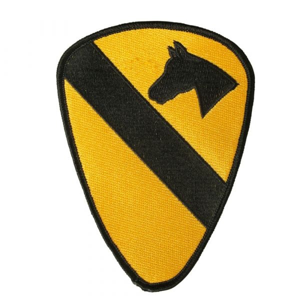 Textile Insignia Patch US 1st Cavalry