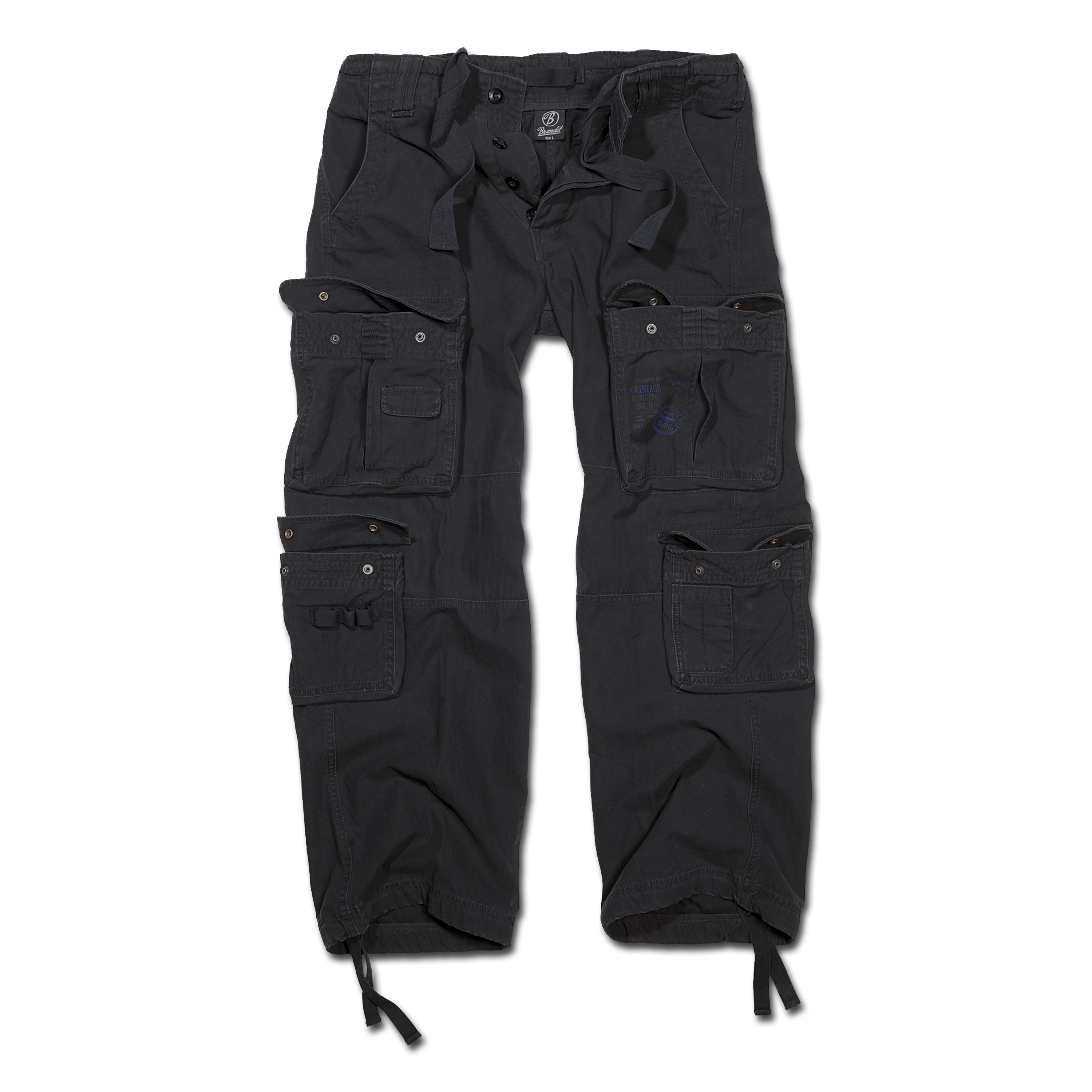 Purchase the Brandit Pure Vintage Trouser black by ASMC