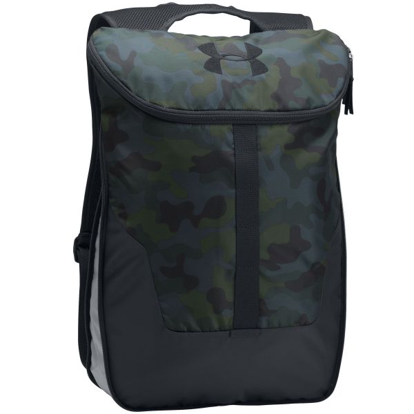 Under Armour Backpack Expandable Sackpack blue camo