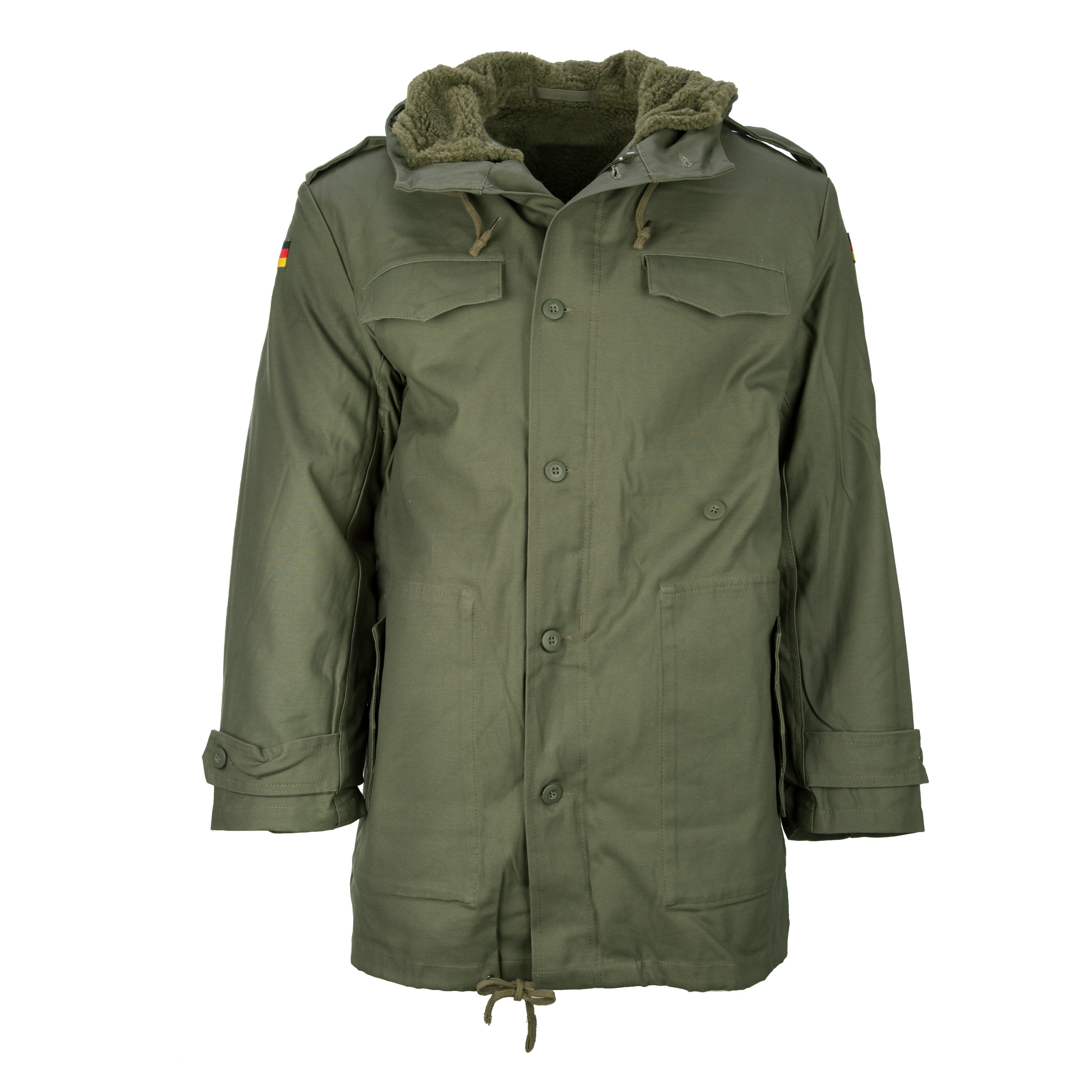 Purchase the German Army Parka olive green by ASMC