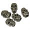 Cord Stoppers Skull olive