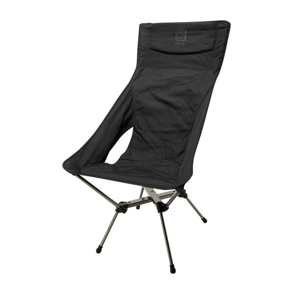 Nordisk camping chair Kongelund Lounge black