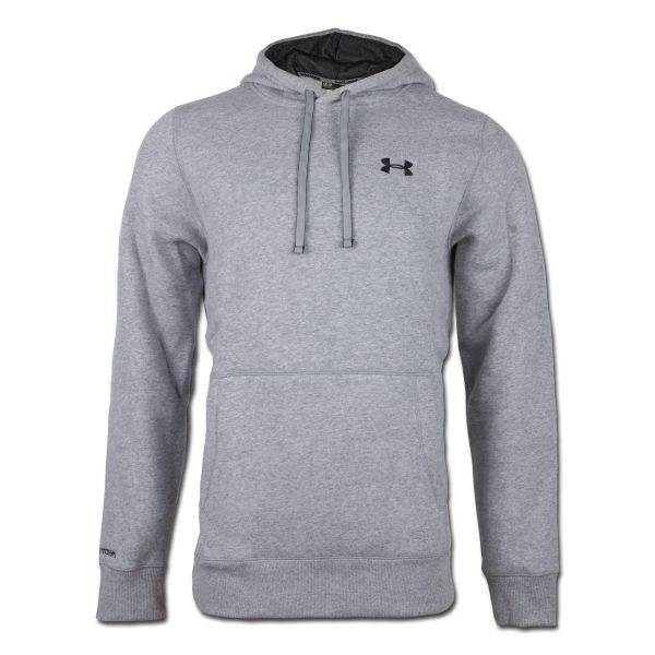 Under Armour Charged Cotton Rival Hoody gray
