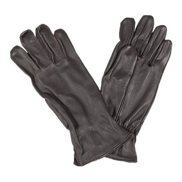 U.S. Leather Gloves Like New brown