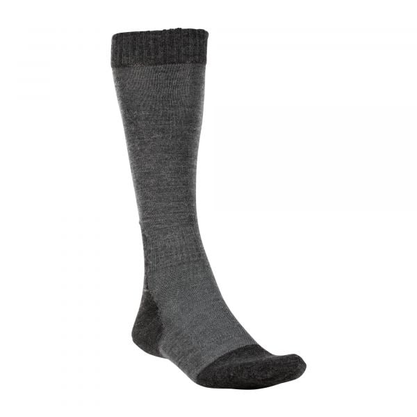 Woolpower Knee-High Socks Skilled Liner dark grey/black