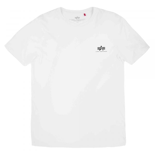 Alpha Industries T-Shirt Basic Small Logo white
