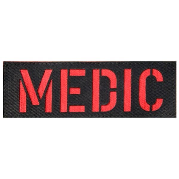 Zentauron Patch MEDIC black/red