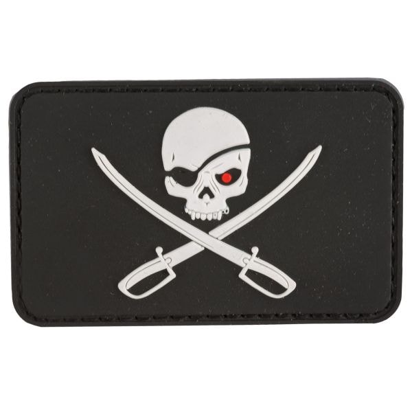 MFH 3D Patch Skull with Swords black