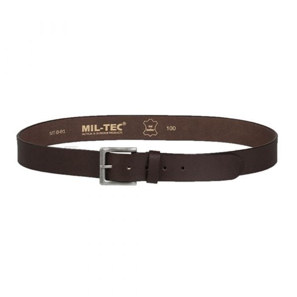 Mil-Tec Belt in Nappa Leather brown
