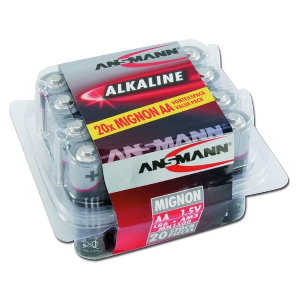Ansmann Mignon Battery AA Red-Line 20-Box