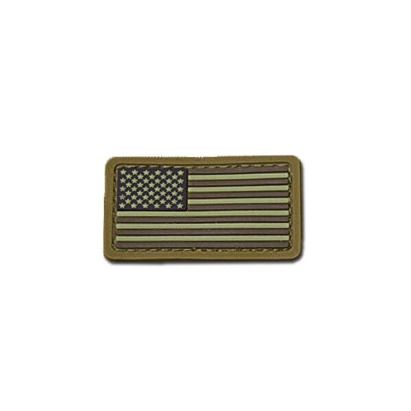 MilSpecMonkey Patch U.S. Flag Mini PVC desert