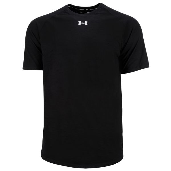 Under Armour Shirt Charged Cotton SS black