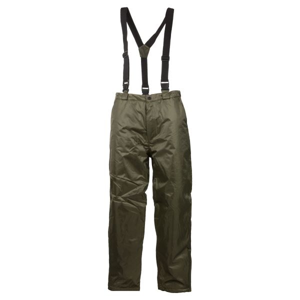 Thermo Pants with Suspenders olive